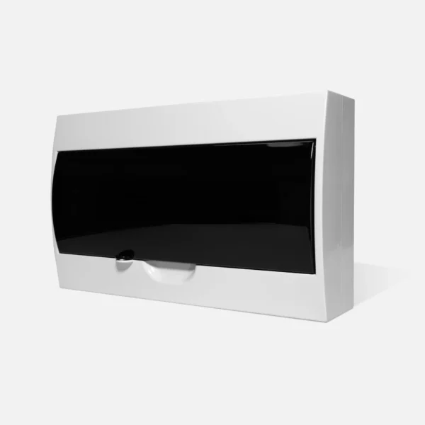 18 Pole Surface Lockable Distribution Board