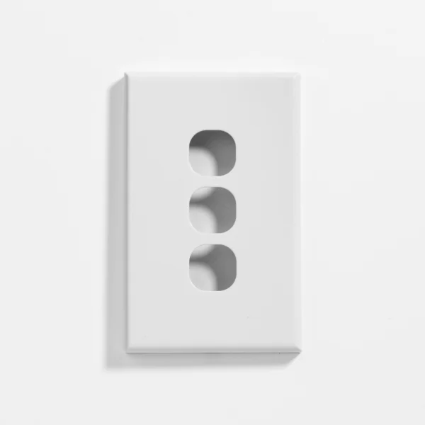 Standard 3 gang cover & plate only