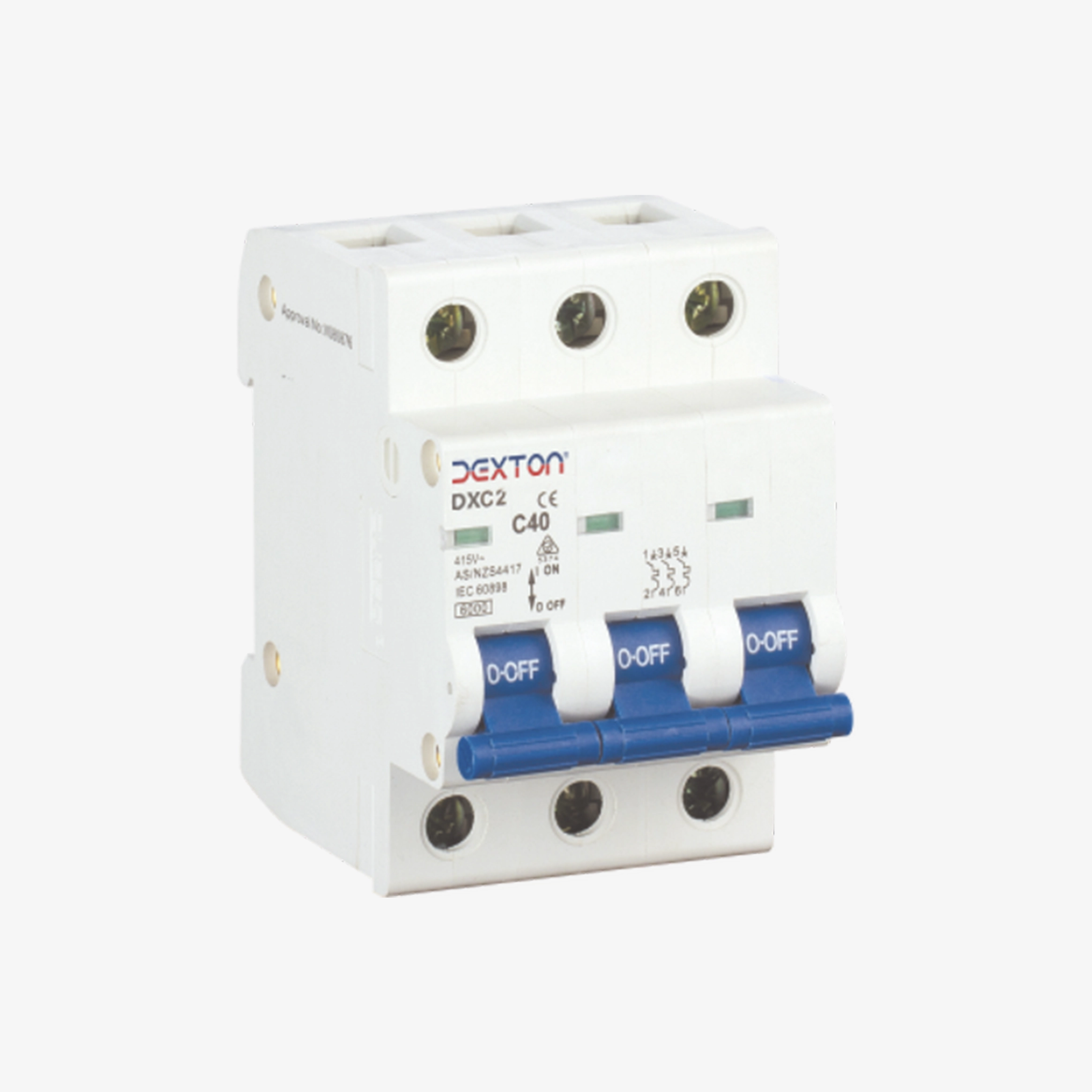 3 Pole MCB 6KA 10,16,20,25 Amps