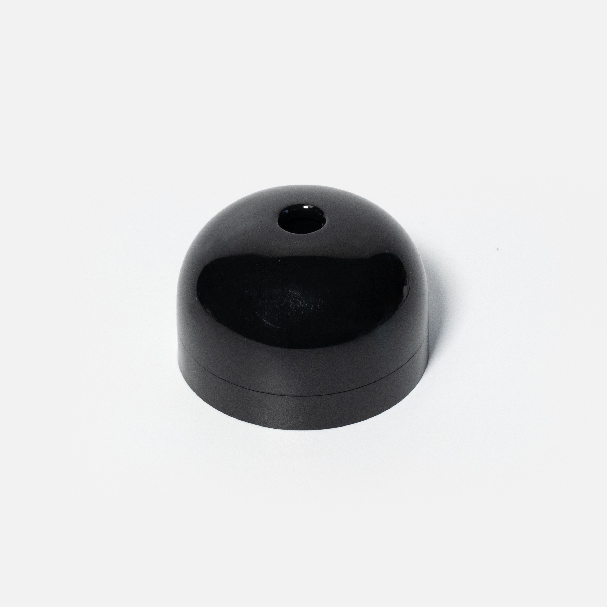 Black ceiling Rose with 4 terminals