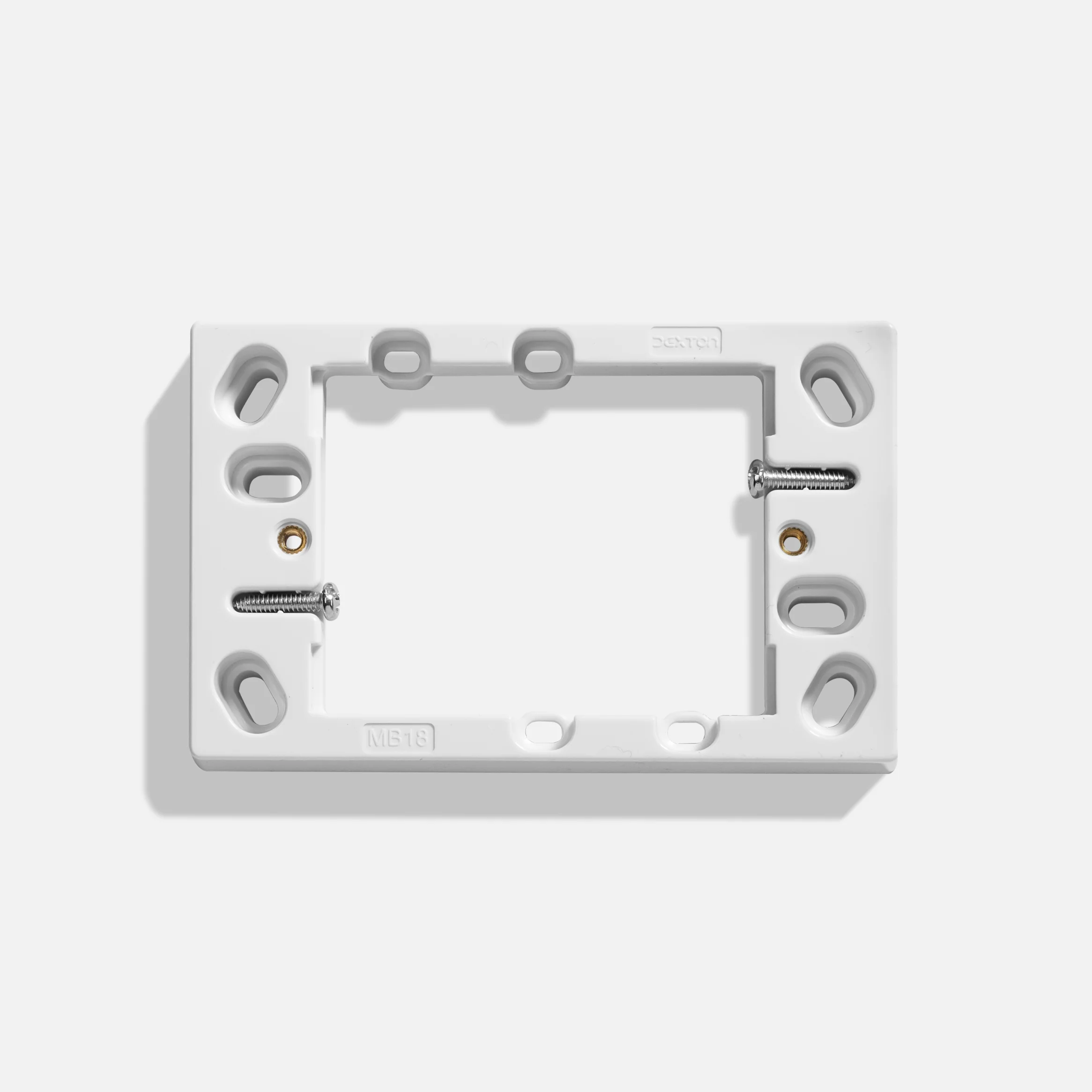 Shallow mounting block 18mm (1000pcs BULK BUY)