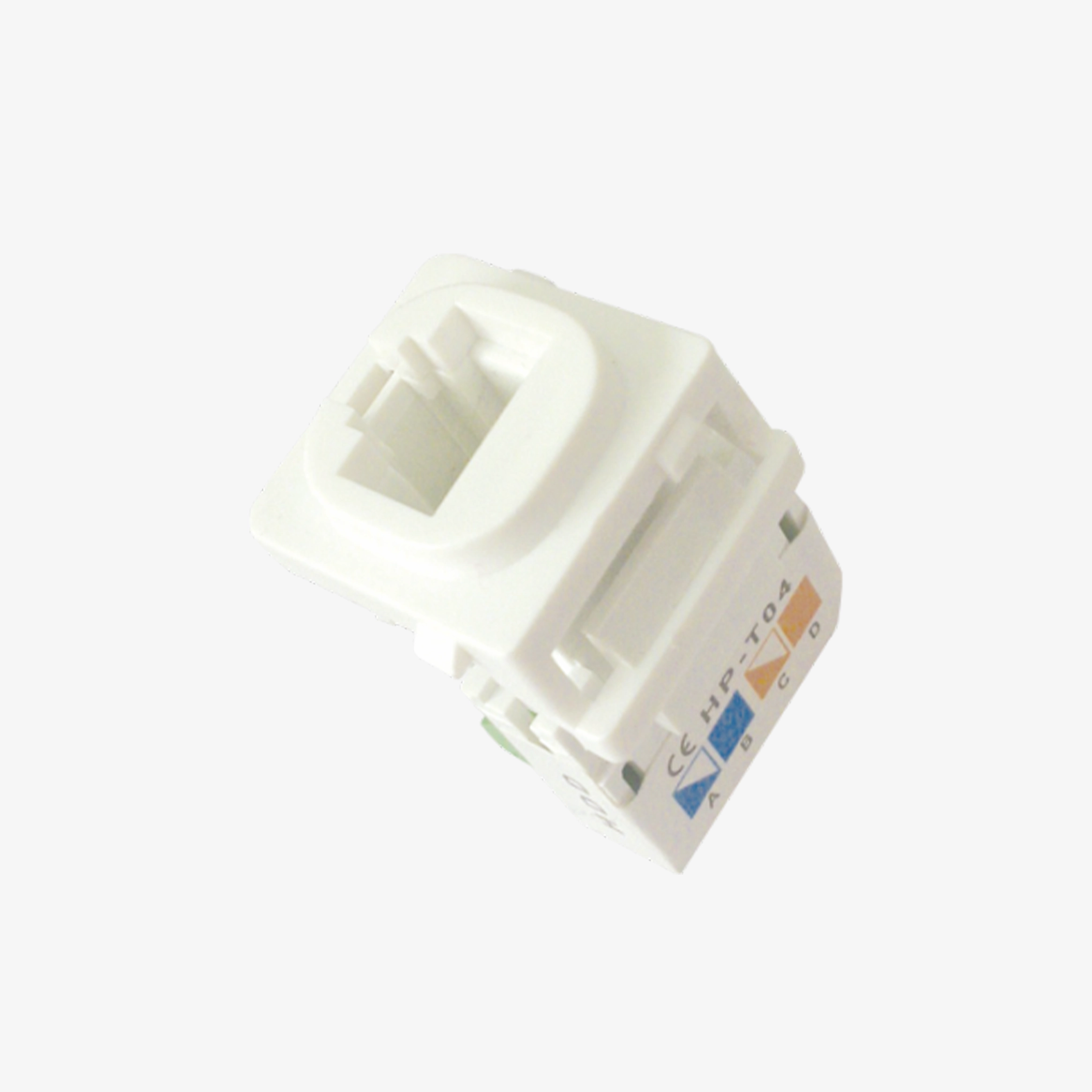 Four pin telephone socket mech