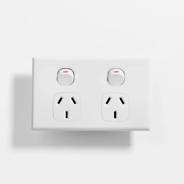 Slim double power point 10A