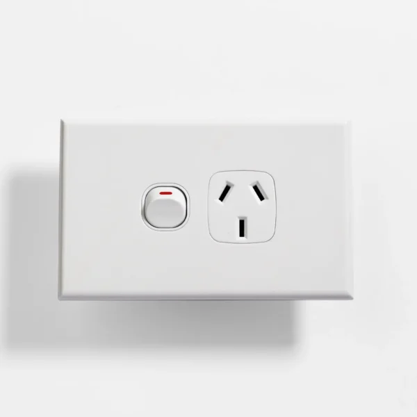 Slim single power point 10A